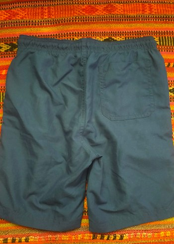 Erkek Çocuk  Mavi Rahat Şort - Görsel 3