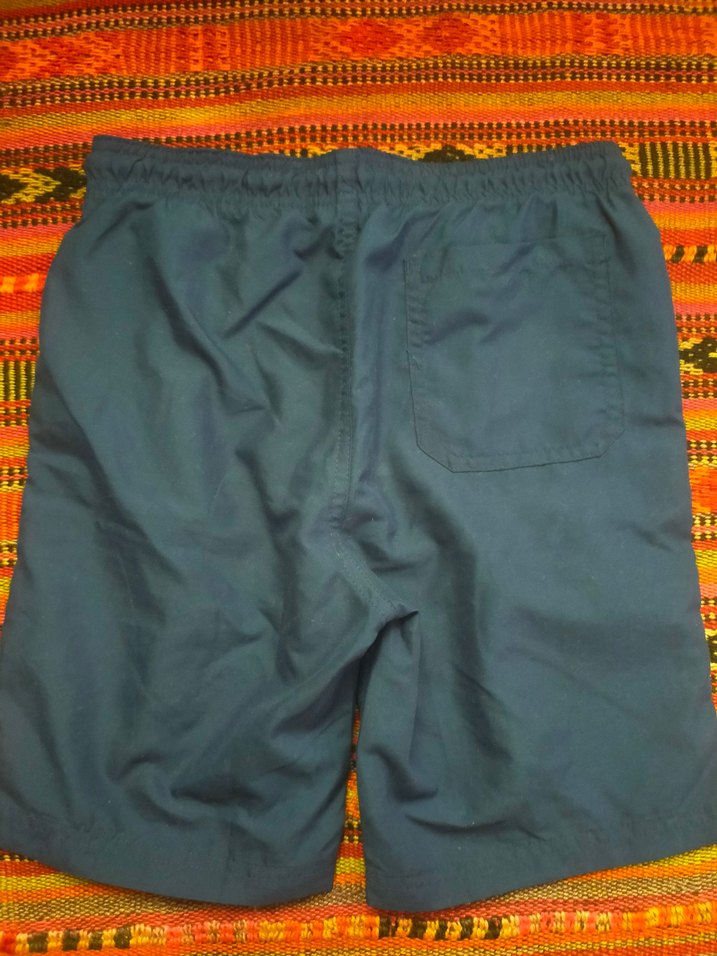 Erkek Çocuk  Mavi Rahat Şort - Görsel 3