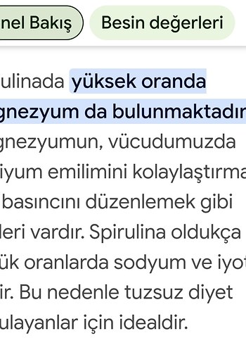 Atomy Spirulina 400 mg 120 Kapsül Takviye Edici Gıda - Görsel 9