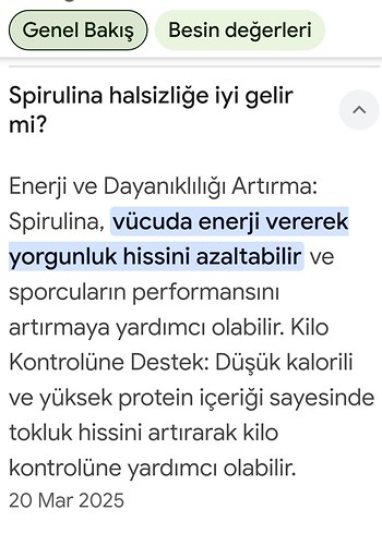 Atomy Spirulina 400 mg 120 Kapsül Takviye Edici Gıda - Görsel 11