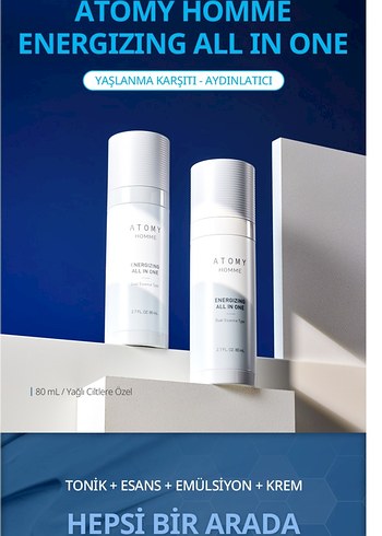 Erkekler için Narenciye Aromalı Cilt Bakım Seti - Görsel 6