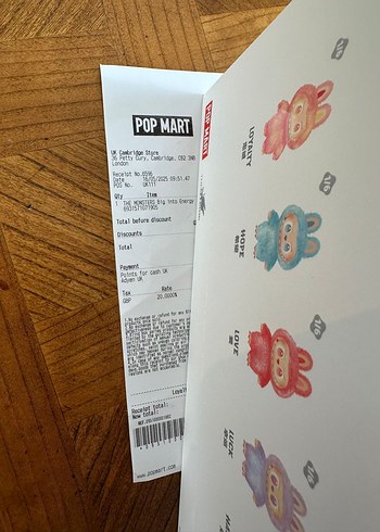 Big into energy labubu - Görsel 3