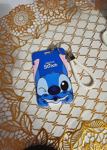  Beden Renk Renkli Stitch Temalı Anahtarlık