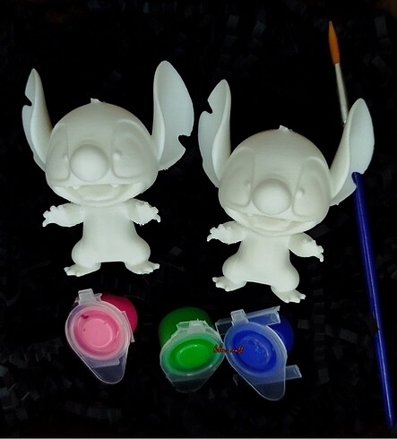 İkili Stitch boyama seti