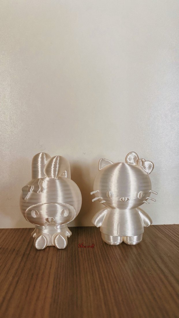 3D Hello Kitty Kuromi Boyama Seti - Görsel 2