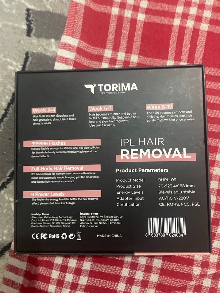 Torima IPL Lazer Epilatör Beyaz - Görsel 2