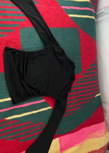 Siyah Balıkçı Yaka bluz - Görsel 2