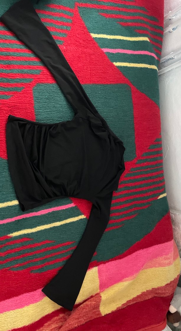 Siyah Balıkçı Yaka bluz - Görsel 2