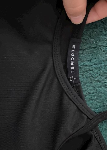 Siyah Kadın Midi Tulum, İnce Askılı, Şık - Görsel 2