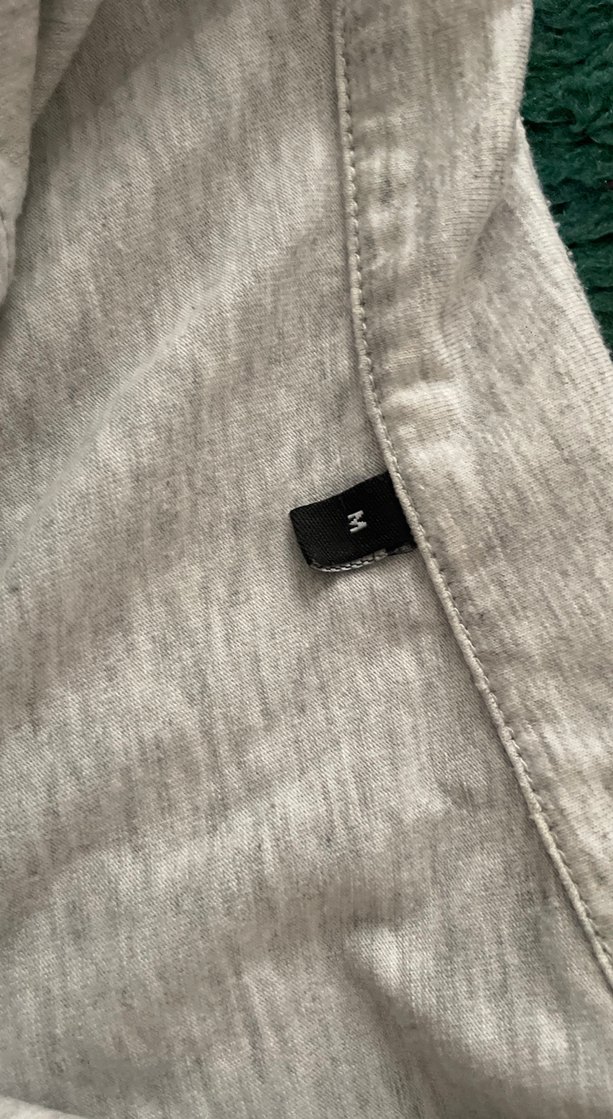 Fermuarlı Gri Keten Kadın Tişört - Görsel 2