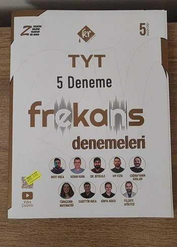 TYT Frekans Denemeleri (5 deneme)