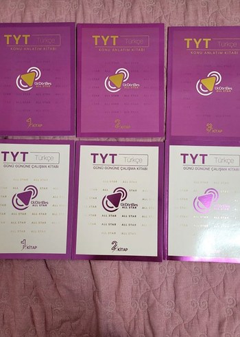 TYT Türkçe Konu Anlatım ve Çalışma Kitapları Seti