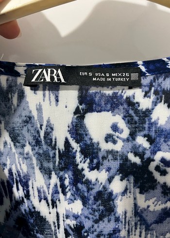 Bohem Tarz Midi Mavi elbise - Görsel 2