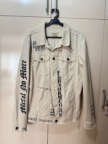 Pull bear özel üretim kot Ceket