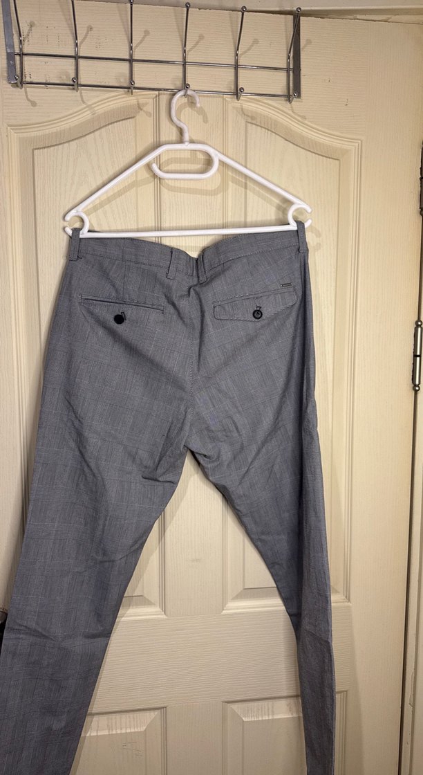 Gri Regular Fit Erkek  Pantolon - Görsel 3