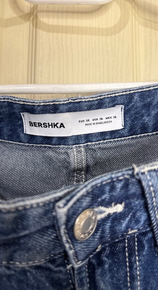 Mavi Kot Pantolon Rahat Kesim - Görsel 2