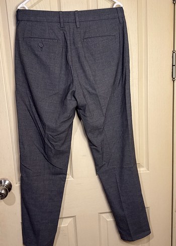 Gri Regular Fit Ofis Pantolonu - Görsel 2