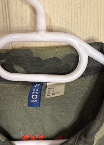 Gri Kamuflaj Desenli  Ceket - Görsel 2