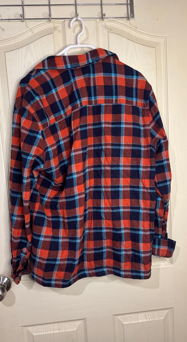 Kareli Düğmeli Erkek Gömlek - Görsel 4