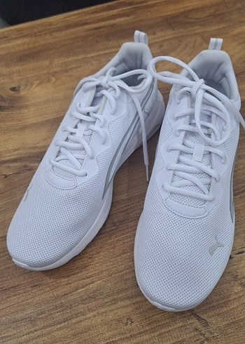 Beyaz Elastik Erkek Spor Ayakkabı - Görsel 7