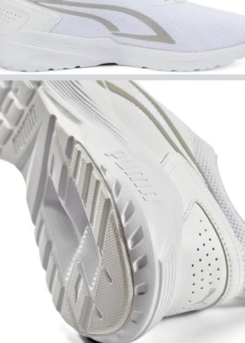 Beyaz Elastik Erkek Spor Ayakkabı - Görsel 3