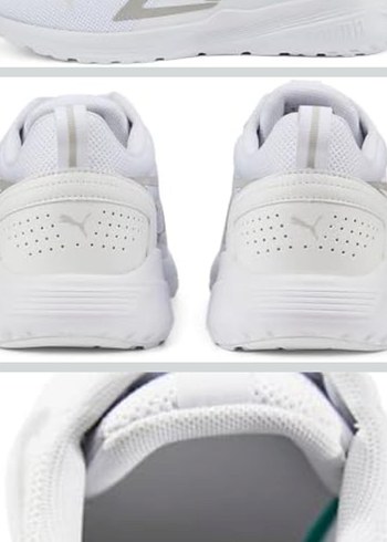 Beyaz Elastik Erkek Spor Ayakkabı - Görsel 4