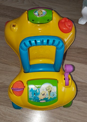 Fisher Price Renkli Sarı Bebek Yürüteci