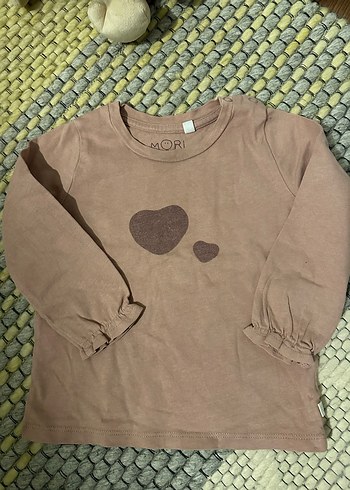 Kız Çocuk Uzun Kollu Baskılı Pamuklu Tişört - Görsel 3