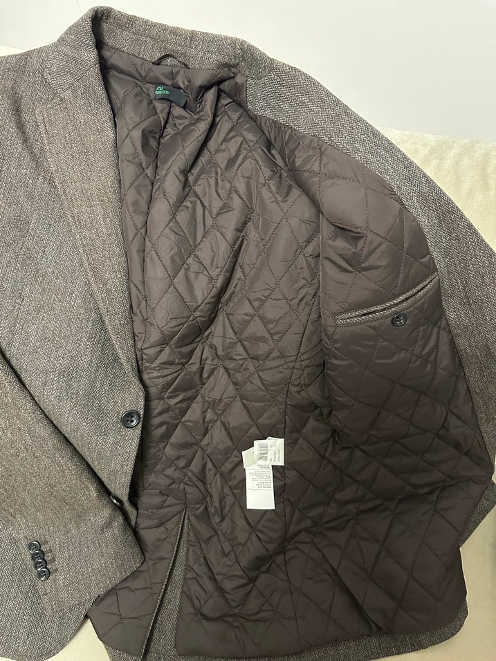 Düğmeli Gri Erkek Ceket, Normal Boy - Görsel 2