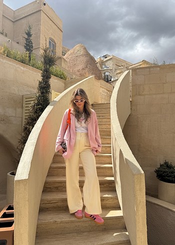 m Beden Stradivarius Pembe Kadın Blazer Ceket