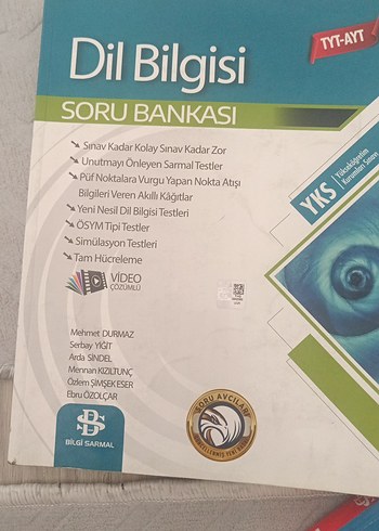 Dil Bilgisi Soru Bankası TYT-AYT