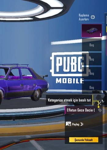 Beden pubg hesap 75sv