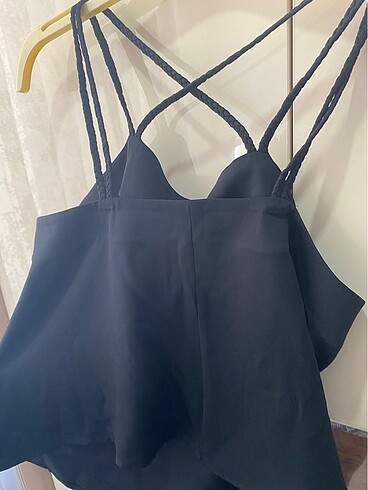 38 Beden siyah Renk Siyah Crop