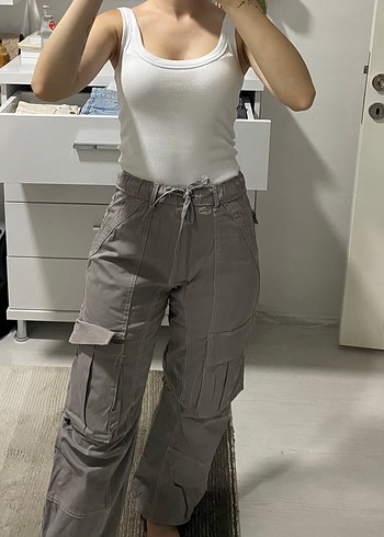 Zara Zara Kargo Pantolon