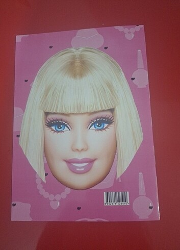  Beden Barbie boyama kitabı 