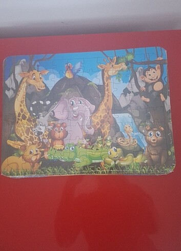 Beden Renk Büyük boy puzzle