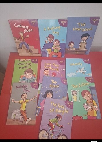 İngilizce hikaye kitabı seti