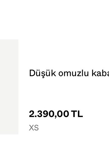 Bershka düşük omuzlu kaban - Görsel 3