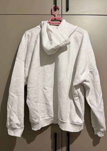 Beyaz sweatshirt - Görsel 2
