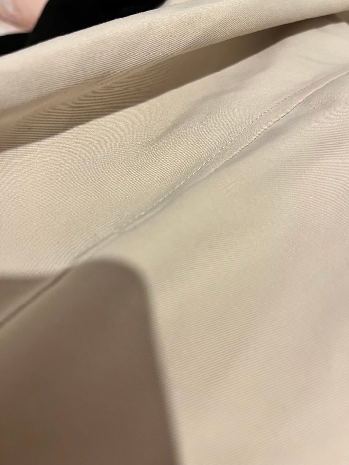 Stradivarius dökümlü uzun trençkot - Görsel 3