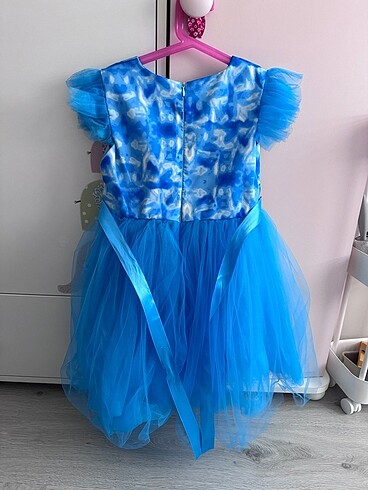 7 Yaş Beden Elsa elbise