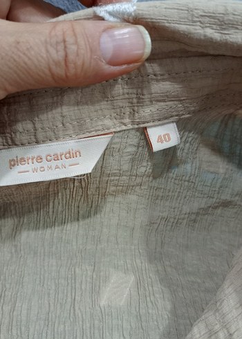 Bej Uzun Kollu Salaş Kadın Elbise - Görsel 2