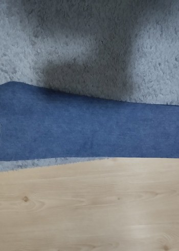 diğer Beden mavi Renk Kadın Mavi Regular Fit Denim Pantolon