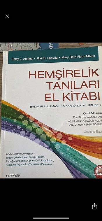 hemşirelik tanıları el kitabı