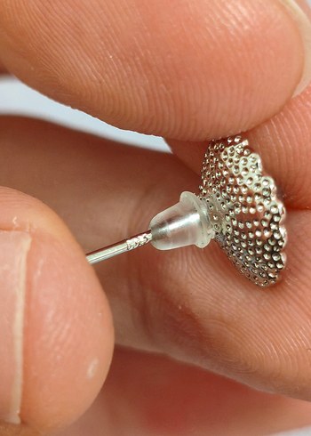 Beden turkuaz Renk 925 ayar gümüş doğal akuamarin taşı küpe
