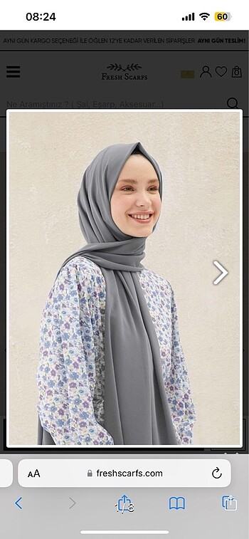 Fresh Scarf Medine ipeği