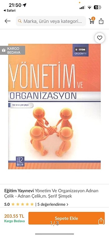 Yönetim ve organizasyon