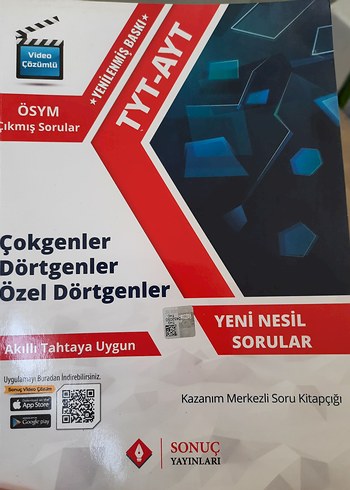 TYT-AYT Çokgenler ve Dörtgenler Soru Kitapçığı