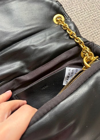 Mango Siyah Deri Kadın Çanta - Görsel 2