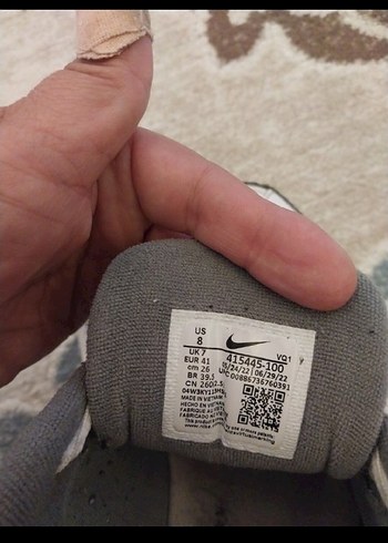 Nike monarc Beyaz Bağcıklı unisex Spor Ayakkabı - Görsel 4